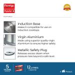 PRESTIGE  PRESSURE COOKERS  ALUMINIUM 10 Litre (Tall)