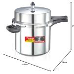 PRESTIGE  PRESSURE COOKERS  ALUMINIUM 12 Litre (Tall)