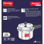 PRESTIGE  PRESSURE COOKER   ALUMINIUM 1.5 Litre