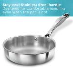 Hawkins Pro Tri-Ply Stainless Steel Frying Pan 18cm