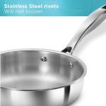 Hawkins Pro Tri-Ply Stainless Steel Frying Pan 18cm