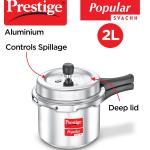 PRESTIGE  PRESSURE COOKER  ALUMINIUM 2.0 Litre (Tall)