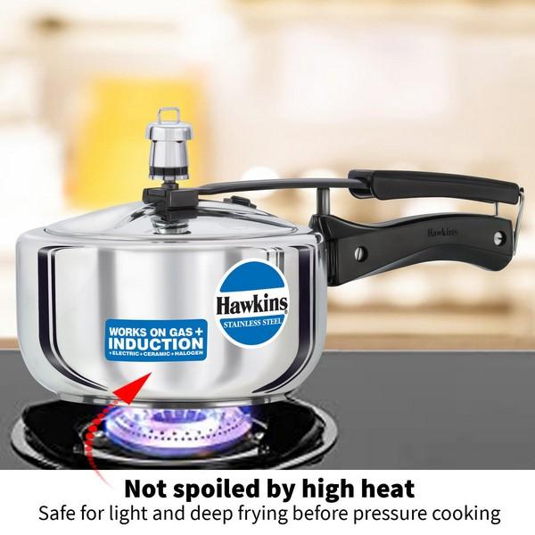 Hawkins Stainless Steel Pressure Cooker 2lit
