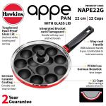 Hawkins Die-Cast Appe Pan 22CM