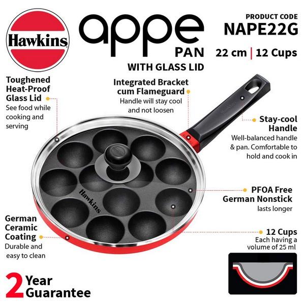Hawkins Die-Cast Appe Pan 22CM