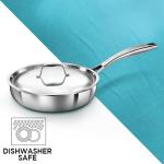 Hawkins Pro Tri-Ply Stainless Steel Frying Pan 18cm