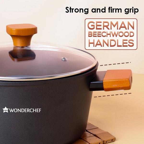 Wonderchef Caesar Forged Pans Casserole with  Lid