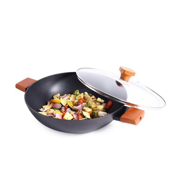 Wonderchef Caesar Forged Pans Kadhai with Lid