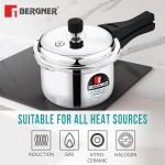 BERGNER BGIN-7864 Tri-ply Pressure Cooker 5L