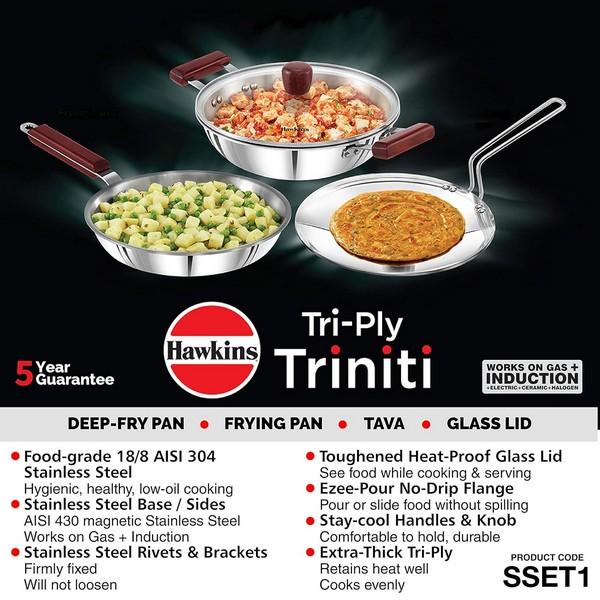 Hawkins Tri-Ply Triniti Set