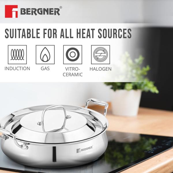 BERGNER BGIN-6297 BIRYANI HANDI 24cm