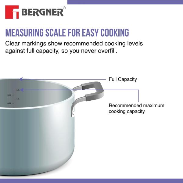 BERGNER BGIN-6299 BIRYANI HANDI 32cm