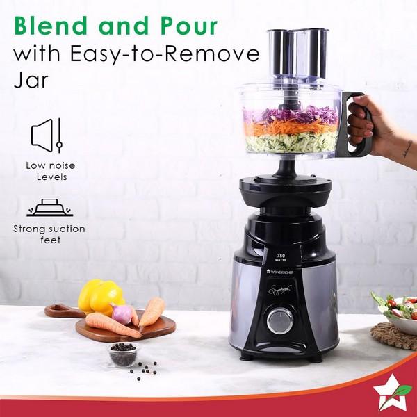 Wonderchef Galaxy Food Processor 750W | 4 Jar