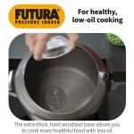 Futura Hard Anodised Pressure Cooker 3lit