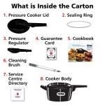 Futura Hard Anodised Pressure Cooker 3lit