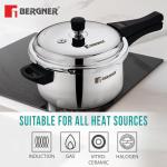 BERGNER BGIN-7863 Tri-ply Pressure Cooker 3L
