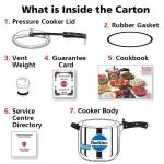 Hawkins Stainless Steel Pressure Cooker 1.5lit