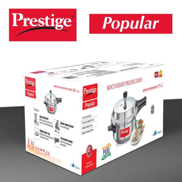PRESTIGE  SENIOR DEEP PAN  ALUMINIUM 5.0 Litre