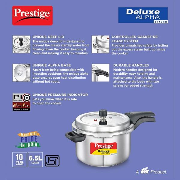 PRESTIGE Pressure Cooker 6.5 Litre