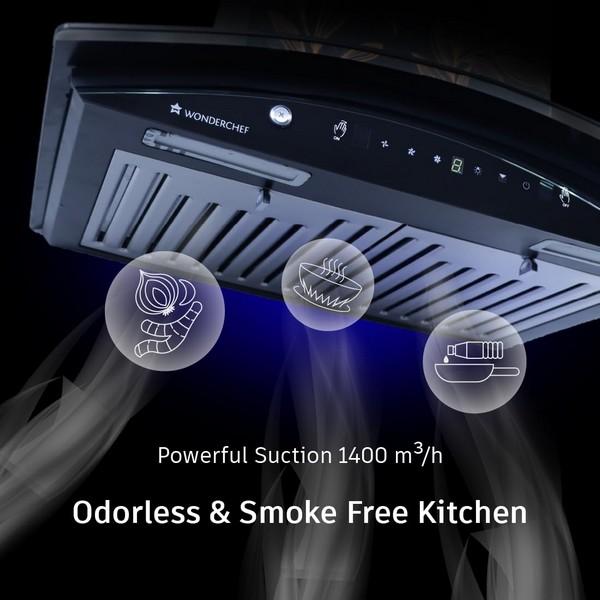 Wonderchef Ultima Auto Clean with Baffle Filter 60cm