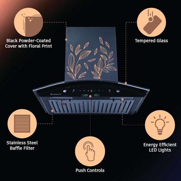 Wonderchef Ultima Auto Clean with Baffle Filter 60cm