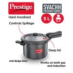 PRESTIGE  PRESSURE COOKERS  HARD ANODISED 5.0 Litre