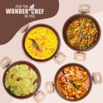 Wonderchef Kadhai with Lid  (Ivory)