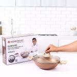 Wonderchef Kadhai with Lid  (Ivory)