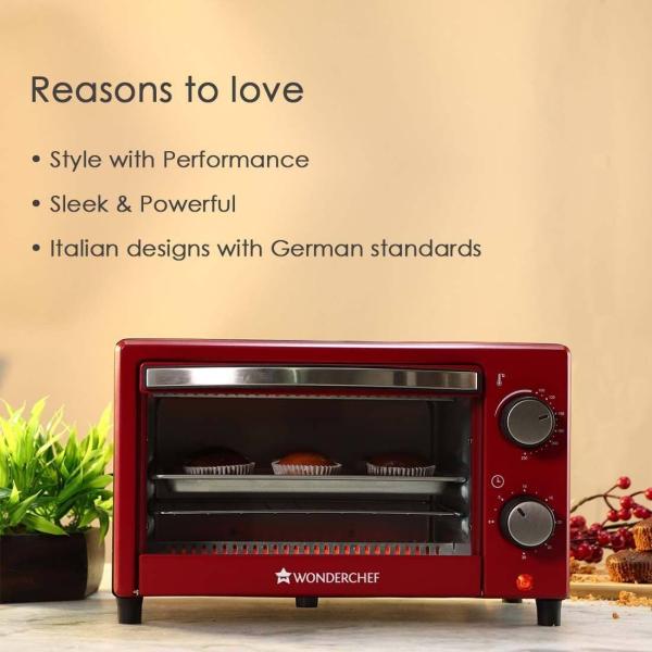 Wonderchef Oven Toaster Grillers 9L | 650W