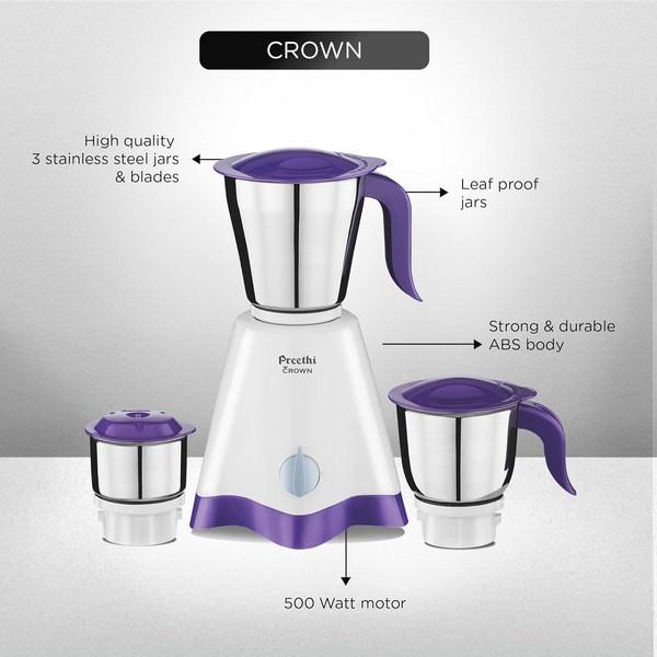 PREETHI-CROWN - 5 YMW - 500W - 3J