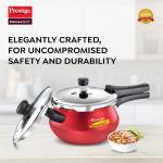 PRESTIGE   PRESSURE COOKER  SILKY RED 1.5 Litre