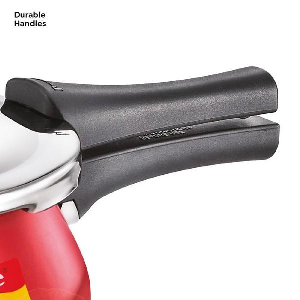 PRESTIGE  PRESSURE COOKER  SILKY RED 3.0 Litre