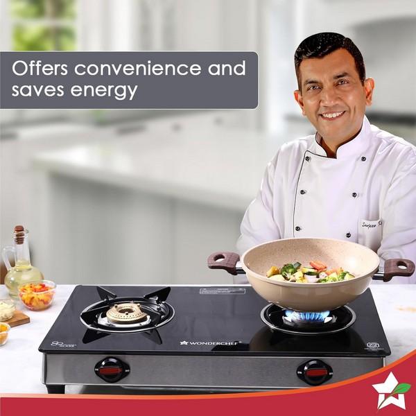 Wonderchef ooktops  Cooktops Galaxy Glass Cooktop (Auto) 2 Burner