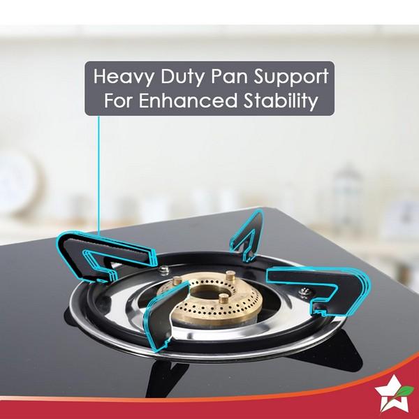Wonderchef Cooktops Galaxy Glass Cooktop 3 Burner