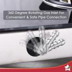 Wonderchef  Cooktops  Cooktops Galaxy Glass Cooktop 2 Burner