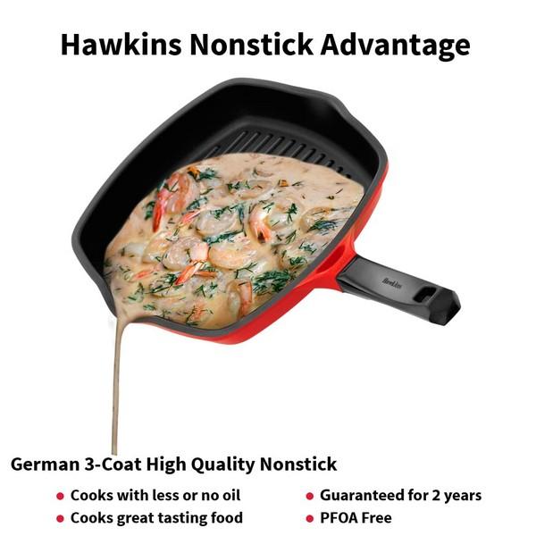 Hawkins Die-Cast Grill Pan 26CM