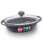 Hawkins Die-Cast Mini Casserole Square Series 0.75L Grey