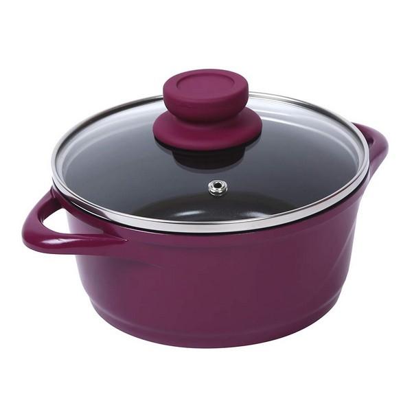 Wonderchef Casserole 6pc  Set (Purple)