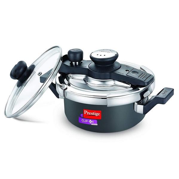 PRESTIGE HARD ANODISED PRESSURE HANDI 3.0 Litre