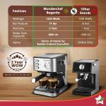Wonderchef Espresso Machine Regalia (20-bar)