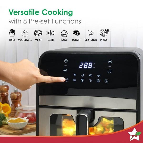 Wonderchef Regenta Digital Air Fryer with window