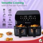Wonderchef Regenta Digital Air Fryer with Dual Basket