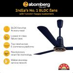ATOMBERG  SMART - Ceiling Fan Studio Nexus Smart 1200mm Dark Wallnut