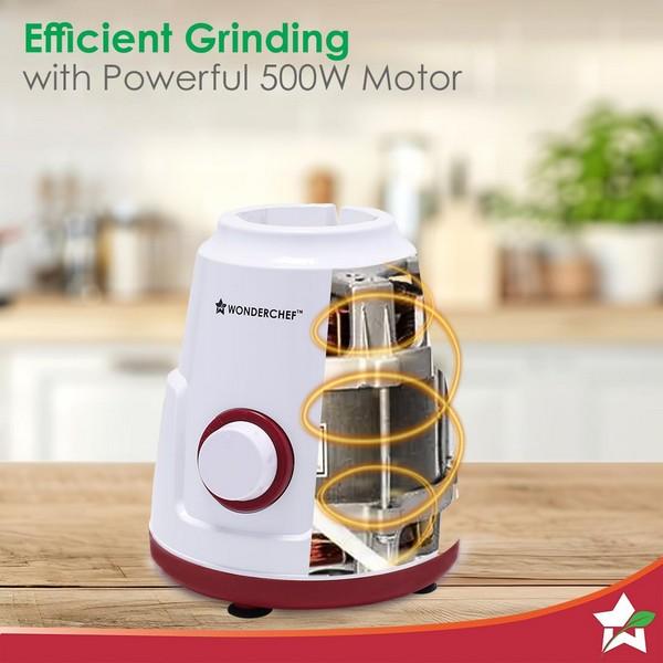 Wonderchef Robo Mixer Grinder 500W | 3 Jar