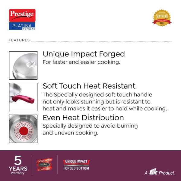 PRESTIGE Fry Pan Without Lid 22 cm