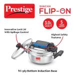 PRESTIGE STAINLESS STEEL PRESSURE COOKER 3Litre