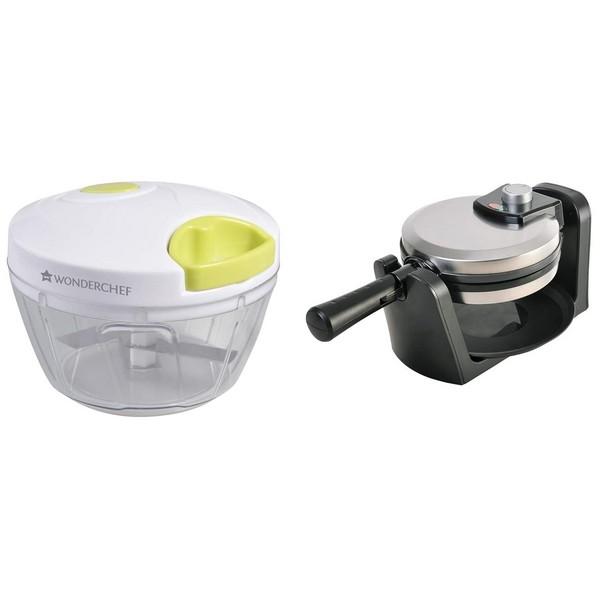 Wonderchef Belgian Waffle Maker 1000W