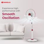 ATOMBERG PEDESTAL FAN  STELIOS Pro PF 400 MM Snow White | Midnight Black
