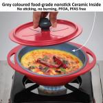 Hawkins Die-Cast Mini Casserole Square Series 0.75L RED