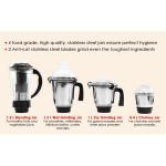 Wonderchef Glory Mixer Grinder 750W | 4 Jar
